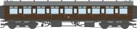 4P-021-401 Dapol GWR Corridor Toplight 1940 All Brown Twin Citie
